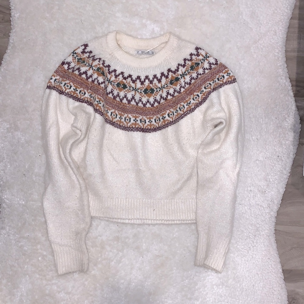 Apres ski style sweater